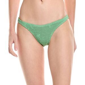 Bond-Eye Swim Womens  Scene Brief Bikini Bottom, Green